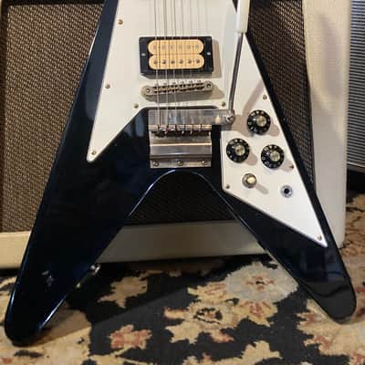 Orville ‘67 Reissue Flying V MIJ w/ Maestro DiMarzio Pickups 1996 - Black image 3