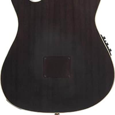 Ibanez TOD10NTKF, Tim Henson Signature Nylon Acoustic Electric Guitar – Transparent Black image 4