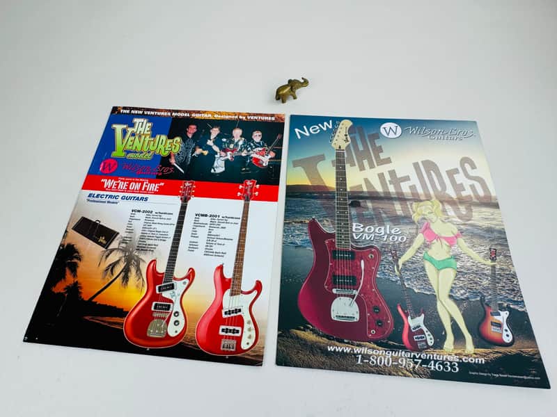 Wilson Bros "The Ventures" Brochure & Flyer (c. 2000–2001) image 1