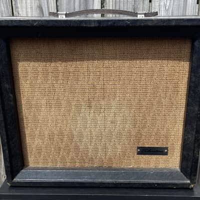 Silvertone Model 1471 5-Watt 1x8 Guitar Combo Early 1960s - Black with White Grille image 1