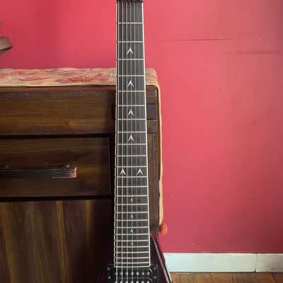 BC Rich Jr V 7 string 2011 Purple maple burst image 4