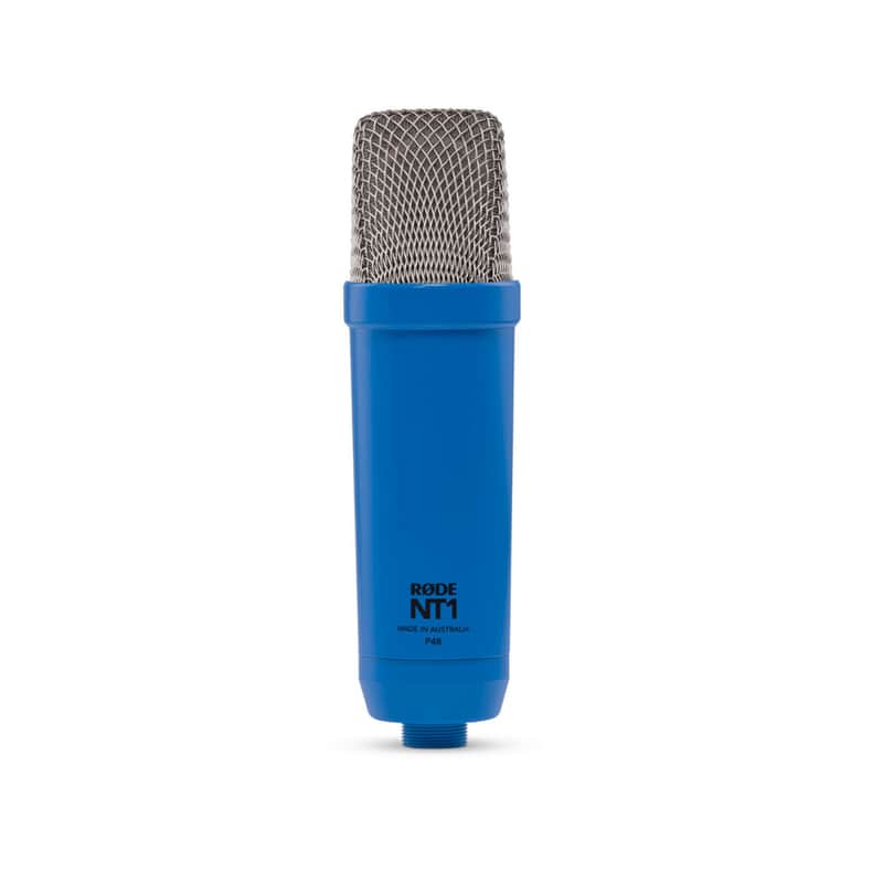 Rode NT1 Signature Series Studio Condenser Microphone HF6 Capsule and Ultra-Low Noise (Cobalt) image 1