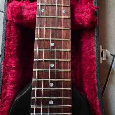 1983 Gibson Flying V I with Stop Bar Tailpiece and Offset Knobs 1981-1988 - Ebony image 5
