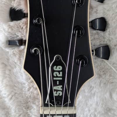 EVH SA-126 Special Stealth Black Wolfgang Model Electric Guitar W/Hard Case image 5