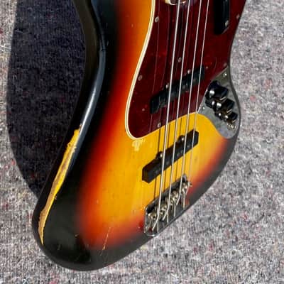 Fender Jazz Bass 1966 - Sunburst image 5