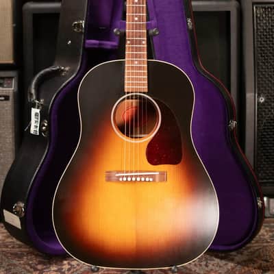 Gibson Custom Shop 1942 Banner J-45 Acoustic Guitar - Vintage Sunburst with Hardshell Case - Used image 15