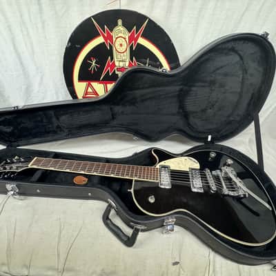 Gretsch G5425 Electromatic Jet Singlecut Guitar with added Bigsby trem + Case 2006 - Black image 1