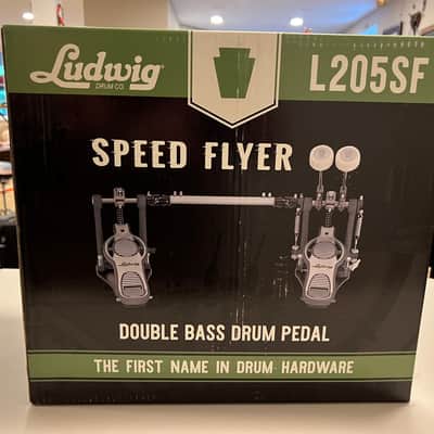Ludwig L205SF Speed Flyer Double Bass Drum Pedal 2021 - Present - Silver image 3
