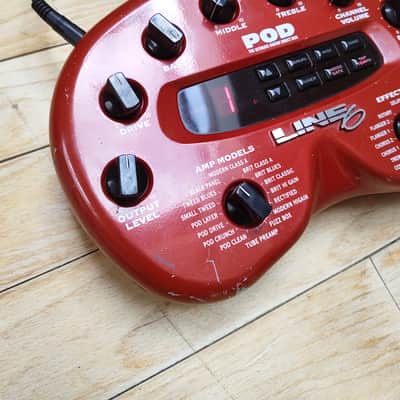 Line 6 POD Multi-Effect and Amp Modeler 1998 - 2000 - Red image 3