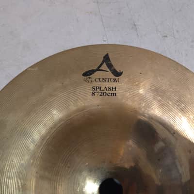 Zildjian 8" A Custom Splash Cymbal 1993 - Present - Brilliant image 2