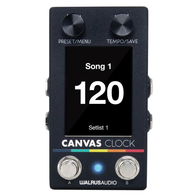 New Walrus Audio Canvas Clock MIDI Tempo Sync Guitar Pedal image 1