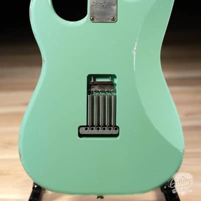 Xotic XSC-2 Swamp Ash HSS S-Style w/ Roasted Flame Maple Neck – Surf Green image 8