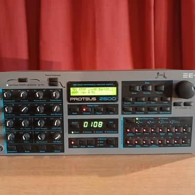 E-MU Systems Proteus 2500 Rackmount 128-Voice Sampler Module 2001 - Black