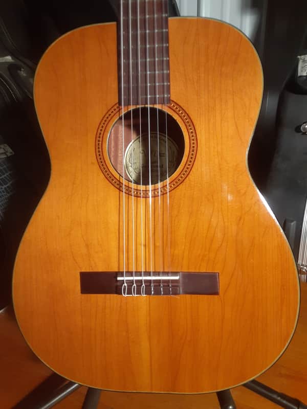 Vintage Val Dez Classical Guitar Truss Rod 1969 Finland image 1