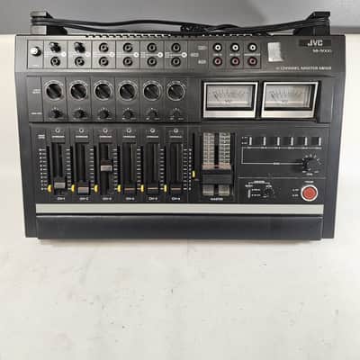1979 JVC Victor MI-5000 6 channel stereo mixer with spring reverb image 1