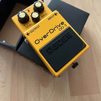 Boss OD-3 OverDrive (Silver Label) 1997 - Present - Yellow image 3