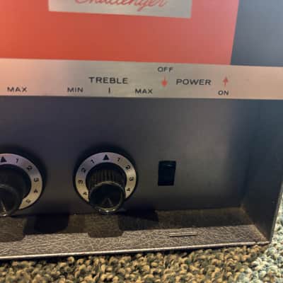 Bogen Challenger 1968 Tube Guitar Head Conversion Serviced & Ready image 4