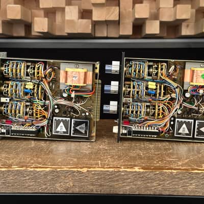 API 550A Classic 2006 Saul Walker 500 Series Equalizer Pair. Rare! Like The Vintage image 2