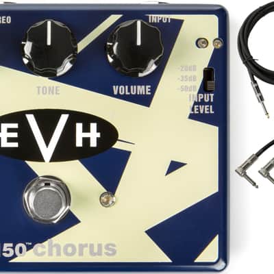 MXR EVH30 EVH 5150 Van Halen Chorus Effects Pedal w/ 4 Cables and Polish Cloth image 1