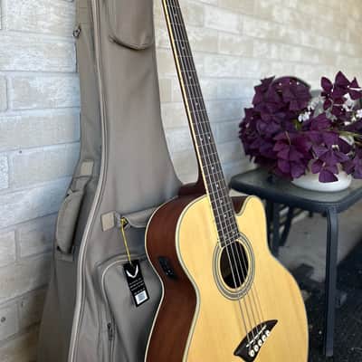 Dean BEADG 5-String Cutaway Acoustic-Electric Bass 2010s - Natural image 6