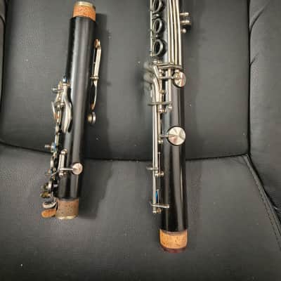UNBRANDED PROFESSIONAL FULL-BOEHM WOOD Bb CLARINET - LOW Eb - LEATHER PADS - DEMO VIDEO - READY TO PLAY! image 11