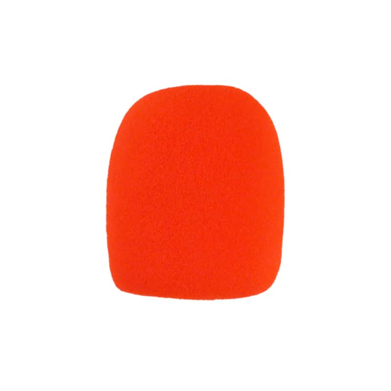 Microphone Windscreen - Red Colored - Fits Shure SM58, Beta 58A & Similar - Vocal Mic Cover New image 1