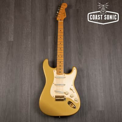 2004 Fender 50th Anniversary Classic 50's Stratocaster Aztec Gold image 2