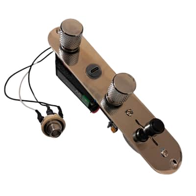 TeleBooster Guitar Onboard Preamp Booster for Telecaster 250K Push-Push Pot Nickel 5-Way Switch Nashville image 1