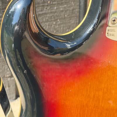 60’s Teisco Spectrum 22 - Sunburst image 16