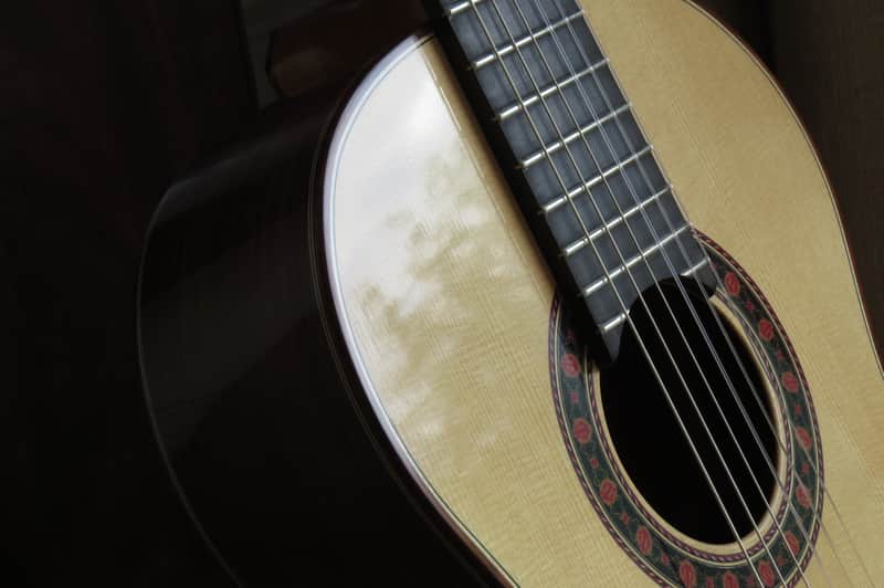 Handmade Short Scale Classical Guitar 610mm Brand New image 1