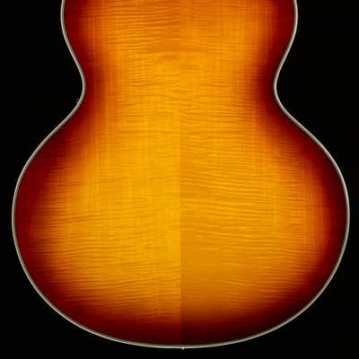D'Angelico Excel Style B Dark Iced Tea Burst (102) image 4