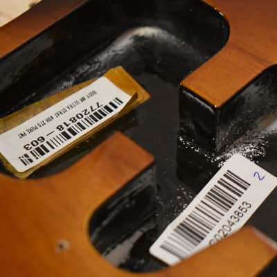 2021 Fender American Ultra Stratocaster Body 2-Tone Sunburst image 12