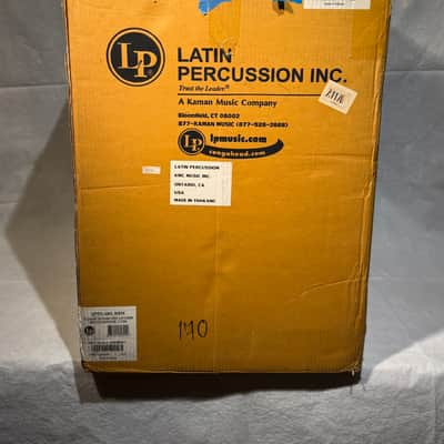 Latin Percussion LP807Z-AW Galaxy Giovanni Series 12.5" Ash Tumba with Comfort Curve 2 Rims, Gold Tone Hardware 2010s - Natural image 6