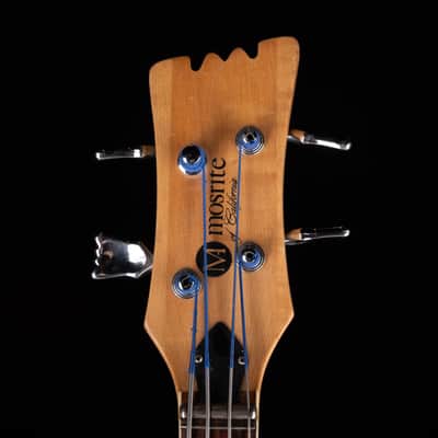 Vintage 60's Mosrite Joe Maphis Bass Natural With OHSC image 11