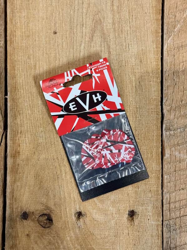 Immagine Dunlop EVH Tortex Frankenstein Picks .73MM - 6 Pack - 1