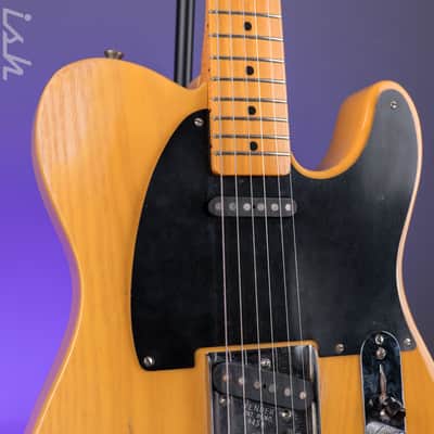 1988 Fender USA Vintage '52 Telecaster Reissue Butterscotch Blonde image 4