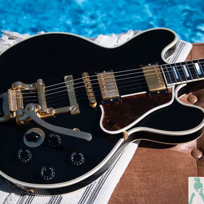 1996 Gibson ES-355 BB King Lucille - w Bigsby & Ebony Fretboard - TONS of MOJO - Pro Set Up w Perfect Action/Intonation! image 2