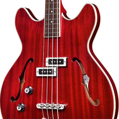 Guild Starfire I Bass LH - Cherry Red image 4