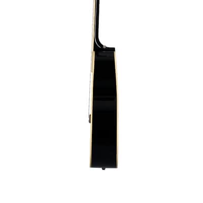 Epiphone J 180 LS Acoustic Electric Guitar Ebony image 7