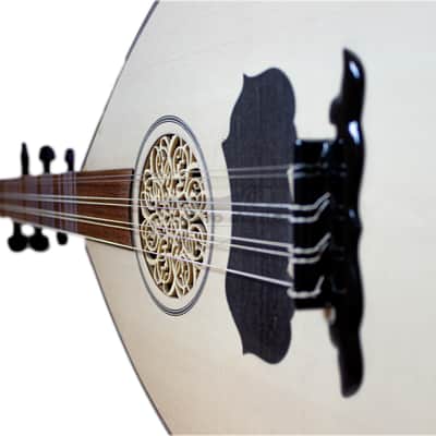 7 String Lute (Lavta, πολιτικο λαούτο) by Luthier Kamil Gul. free shipping from NJ image 6