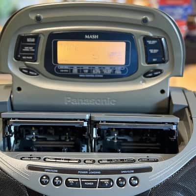Panasonic RX-DT 75 Rare Vintage MINT Boombox Cassette Serviced Warranty Serviced image 11