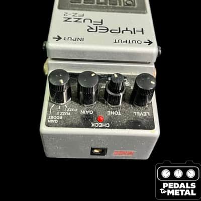 Boss FZ-2 Hyper Fuzz (Silver Label) 1993 - 1997 - Silver - X18989 image 3