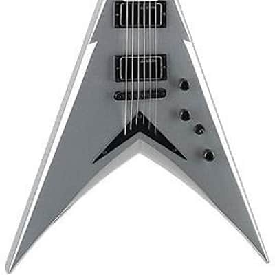 Dean Guitars Dave Mustaine Signature Guitar with Case, Metallic Silver, VMNT MSL image 2