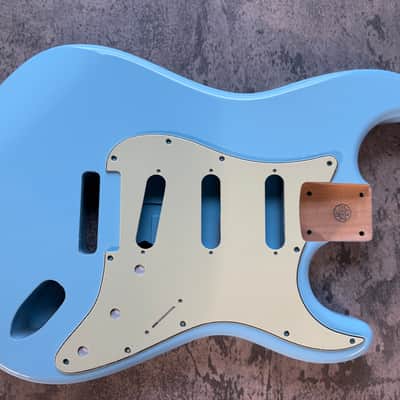 BMC Guitar Body Strat® Stratocaster® Standard SSS Route SONIC BLUE image 1