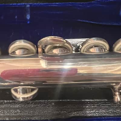 William S Haynes Handmade Conservatory Flute 1980 - Silver image 9