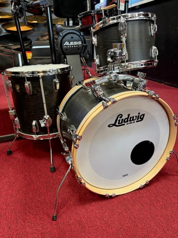 Ludwig Classic Oak Jazzette Ltd. Ed. "Revette" Black image 1