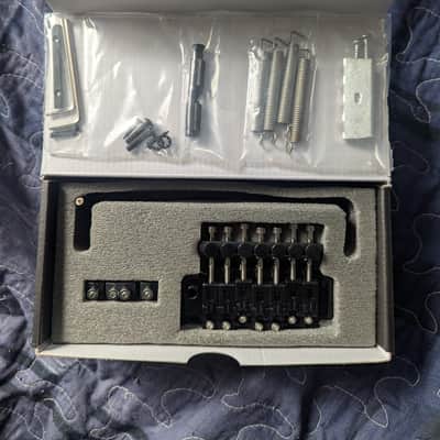 Floyd Rose FRTSS02000 OEM 1000 Series Stainless Steel Upgrade 7-String Locking Tremolo 2025 Black image 1