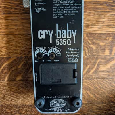 Dunlop 535Q Cry Baby Multi-Wah 1994 - Present - Black image 1