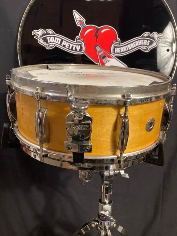 Steve Ferrone's Tom Petty and The Heartbreakers, 1977 Slingerland Radio King "Jamo Special" 5x14" Custom Snare drum. SIGNED! image 1
