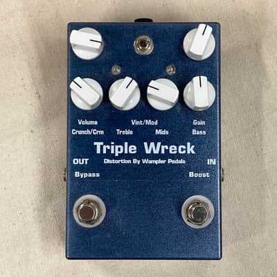 Wampler Triple Wreck Distortion Pedal | Reverb